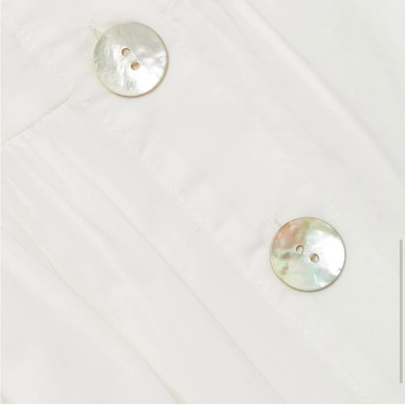 Rails White Violet Tiered Cotton Voile Midi Dress - Picture 6 of 16